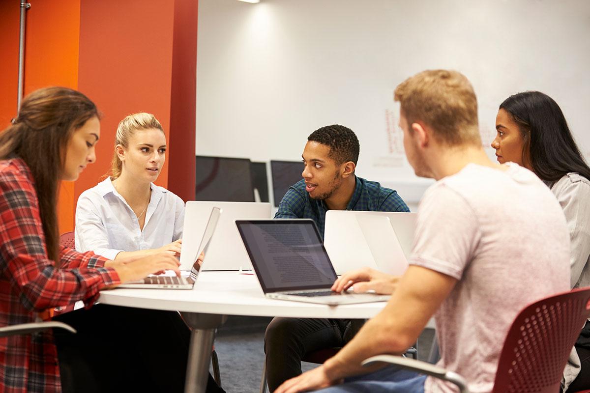 students at Maryville University